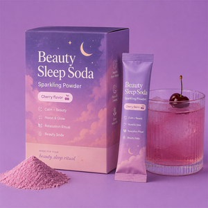 OEM ODM Glicinato <span class=keywords><strong>de</strong></span> Magnesio para Alivio del Estrés y Relajación, Colágeno Marino para la Belleza y el Sueño, Polvo Efervescente - Product Image 1