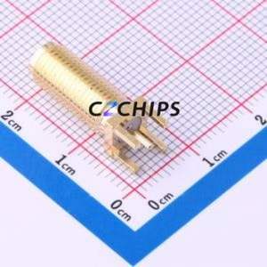 SMA-KE-347A-H20.6-L-J RF Coaxial Connector Through hole Component (THT) Connector Board-to-Board Inner Hole 1 6GHz - Product Image 2