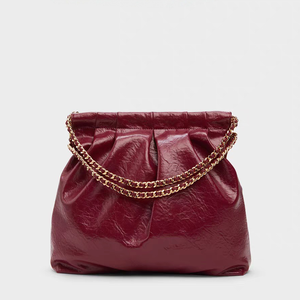 Bolso Estilo Wanderer de Gran Capacidad con Correa de Cadena, Versátil como Bolso de Mano, Bandolera y Mochila para Mujer - Product Image 2