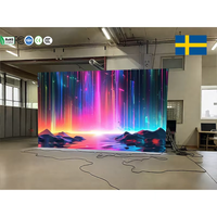 Écran d'affichage publicitaire LED intérieur pour centre commercial, panneau vidéo mural LED 4K HD fixe, mini COB, raccordement sans soudure, personnalisé