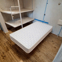 Matelas de lit superposé hybride en mousse compressée fine à usage hôtelier, avec fonction massage et design contemporain, vente directe usine