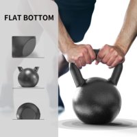 Kettlebell en fonte unisexe réglable OEM, vente en gros d'usine, poids libre 4KG-24KG pour entraînement de fitness à domicile