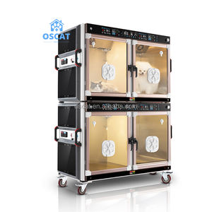 Cage vétérinaire OSCAT <span class=keywords><strong>EUR</strong></span> PET de grande qualité en acier inoxydable, équipement vétérinaire, cage vétérinaire, unité de soins intensifs pour grands chiens - Product Image 4