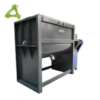 Mélangeur horizontal 1 tonne avec sécheur, mélangeur à ruban industriel en acier inoxydable pour granulés et poudres, machine de mélange et de séchage de plastique, prix