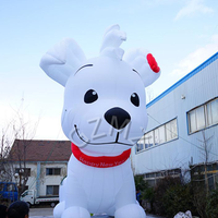 Chien Gonflable Géant Réaliste pour Publicité en Parc, Événement Extérieur, Décoration de Dessin Animé, Ballon Chien Adorable Gonflable