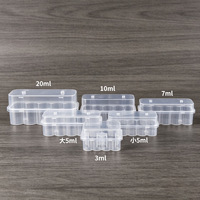InjexMed Vente en gros de boîtes de flacons en plastique PP recyclé de 3 ml à 10 ml, étui de voyage et étui pour flacons pour laboratoire