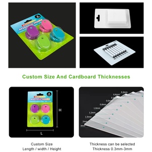 Empaque de Blíster Personalizado de Doble Cara, Empaque de Blíster de Cartón con Sellado Térmico - Product Image 5