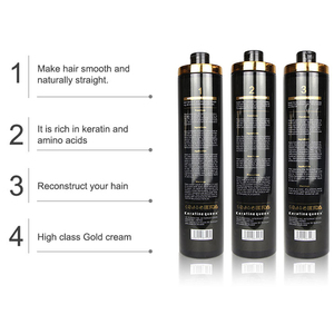 Tratamiento de <span class=keywords><strong>Keratina</strong></span> Orgánica Brasileña para Alisar el Cabello, <span class=keywords><strong>Sin</strong></span> Formaldehído - Product Image 3