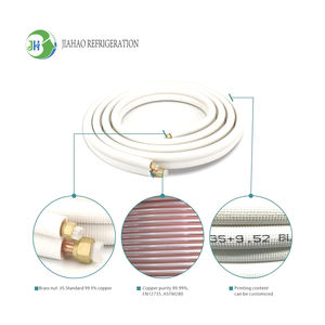 1/4 + 3/8 1/4 + 1/2 164FT 50FT Tubo de Cobre Isolado Puro Mini Split Line <span class=keywords><strong>Set</strong></span> Ar Condicionado Instalação Kit Parte - Product Image 4