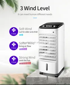 2024 novo ar condicionado de água portátil refrigerador de ar evaporativo ventilador de controle mecânico para casa