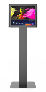 Estación de Carga Móvil Y2Power Venta Directa IZA Pantalla Publicitaria de 21.5 Pulgadas Estación de Carga para Celulares - Product Image 2