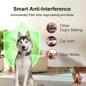Aerosol grande y pequeño dispositivo remoto Kiuluta para dejar de ladrar pequeño ultrasónico Anti-ladrido conecta collar inteligente de ladridos para perros - Product Image 2