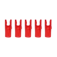 CUPID Anti-clou Flèche Nocks Remplacement Flèche Nocks Tir à l'arc Plastique pour Tir Carbone Durable Plastique Pins pour Jeux Flèches 7