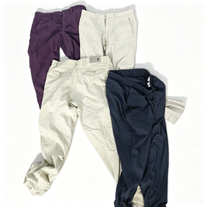 Pantalones de Algodón Usados para Hombre al por Mayor de Fábrica, Lotes de Ropa de Segunda Mano de Buena Calidad para Adultos, Estilo Casual - Product Image 1