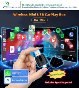 Adaptateur sans fil CarPlay et Android Auto 2-en-1, Dongle filaire vers sans fil, Boîtier AI Plug and <span class=keywords><strong>Play</strong></span>, Connexion rapide pour système d'origine de voiture - Product Image 6