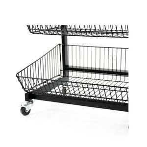 מתלה שבב תפוחי אדמה סופרמרקט עם מדפים רשת שחורה מדפים עבור חנות קמעונאית - Product Image 6