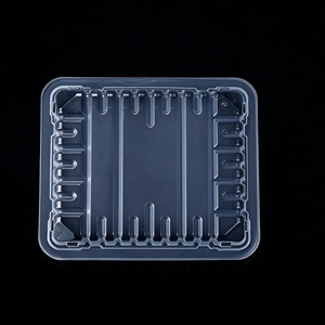 Bandeja de Embalagem de Alimentos Descartável e Reciclável em Plástico PP com Relevo para Frutas, Vegetais, Aves, Carnes e Frutos do Mar - Alta Qualidade - Product Image 3