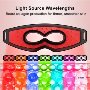 Masque pour les yeux en silicone pour les ridules et les cernes, portable, pour la beauté et le rajeunissement, aide à atténuer les cernes et les poches sous les yeux - Product Image 3