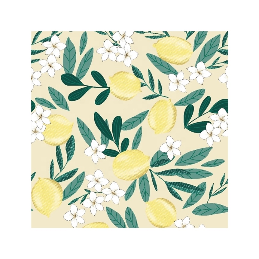1 Yard 12 Remnant Lemon Yellow to White Ombr\u00e9 Print Chiffon Fabric FREE SHIPPING