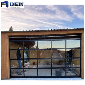 <span class=keywords><strong>Porte</strong></span> de garage <span class=keywords><strong>sectionnelle</strong></span> à ouverture verticale en aluminium, moderne, imperméable, ignifugée, finition de qualité supérieure, vente chaude - Product Image 6