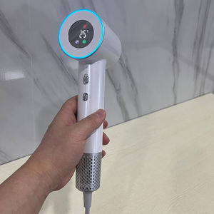 Secador de pelo profesional de 1500W con 200 millones de iones negativos, pantalla LCD y 4 ajustes de temperatura para un secado rápido, ideal para hoteles. - Product Image 4