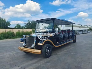 Carro de Golf Eléctrico Clásico de 4 Ruedas Motrices, 5-6 Plazas, Económico y Duradero, Modelo RC-03 72V 5KW 30-40km/h Q235B - Product Image 6
