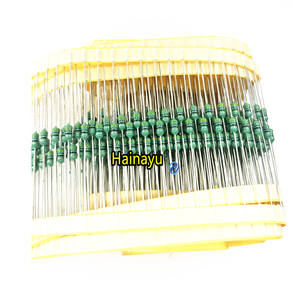 Komponen Elektronik Chip IC Hainayu Dioda Resistor Kapasitor dengan Induktor Ring Tunggal 1/4w 47uh 100uH - Product Image 1