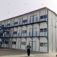 Emlak K prefabrik sandviç Panel ev geçici yurt taşınabilir prefabrik ev