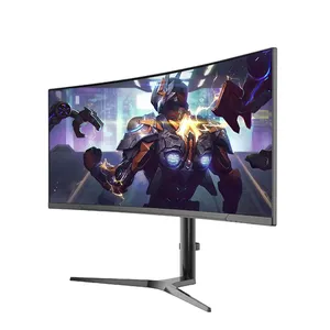 売れ筋モニターゲーミング144Hz1MsPcモニターカーブコンピューター34インチカーブゲーミングモニター4K