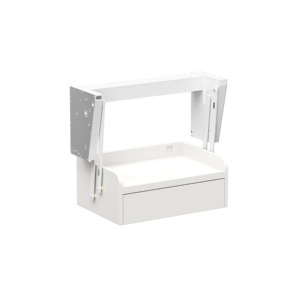 Sistema de Almacenamiento para Cocina, Estante Extraíble Ajustable, Canasta de Almacenamiento Debajo del Gabinete TSD - Product Image 4