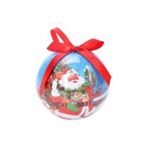Ornements d'arbre de Noël, boule de Noël en papier, impression multi-motifs, décoration
