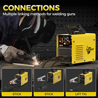 HAXIAOER ARC-140 140A Poste à souder onduleur IGBT 110V Portable 2-en-1 MMA Lift TIG Arc avec démarrage à chaud et anti-adhérence
