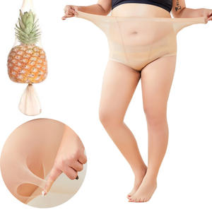 Jarretière en soie de qualité supérieure, taille plus, et <span class=keywords><strong>bas</strong></span> en soie blanche pour femmes - Product Image 4