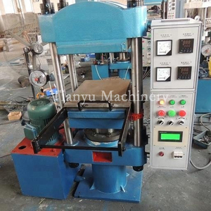 Macchina della pressa di vulcanizzazione del vuoto del Silicone della macchina della pressa di vulcanizzazione del timbro delle piastrelle del pavimento di gomma 100-120t - Product Image 3