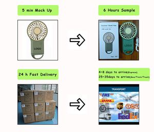 Mini Ventilador de Mano Recargable USB, Portátil, de Escritorio, con Gancho - Product Image 3