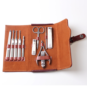 New Trendy Reusable Manicure <b>Set</b> For Finger <b>Nail</b> Cuticle Cutting Stainless Steel Lightweight Eco friendly Manicure Pedicure Kit - Product Image 3