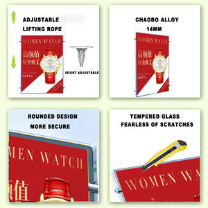 <span class=keywords><strong>Caja</strong></span> <span class=keywords><strong>de</strong></span> <span class=keywords><strong>Luz</strong></span> LED Colgante <span class=keywords><strong>de</strong></span> Doble Cara Ultrafina <span class=keywords><strong>de</strong></span> 14 mm, 60*90 cm, Estilo <span class=keywords><strong>de</strong></span> <span class=keywords><strong>Dibujo</strong></span> Colgante, Marco <span class=keywords><strong>de</strong></span> Vidrio Templado <span class=keywords><strong>para</strong></span> Póster Publicitario - Product Image 2