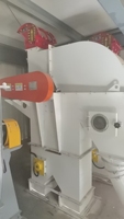5-60 tonnes en acier inoxydable Z Type chaînes inclinées simple seau ascenseur convoyeur maïs riz moulin alimentation machine de traitement