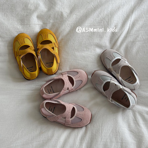 <span class=keywords><strong>Scarpe</strong></span> da Balletto Mary Jane Estive per Ragazze, Stile Coreano, con Pannello in Rete Traspirante, Chiusura a Strappo, Suola Morbida Antiscivolo - Product Image 2