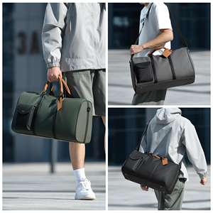 Custom High-End Large-Capacity Men's Business Travel <strong>Bag</strong> Casual Style Zipper Closure Easy Portability Suitable for Work Trip - Product Image 2