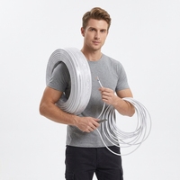 Câble plat OEM à âme en cuivre toronné, isolé en PVC, souple ou rigide, 1,5 mm² et 2,5 mm², avec conducteur neutre
