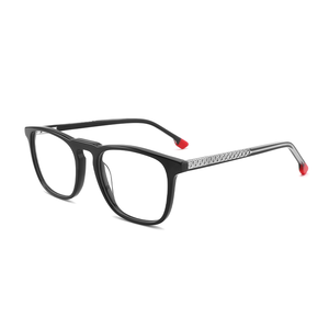 Grosir kacamata optik persegi Retro pemblokir cahaya biru kacamata baca untuk wanita pria kacamata potongan Biru kantor - Product Image 2