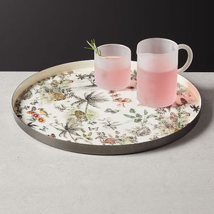Printed Design Serving <b>Tray</b> Leading Manufacturer & Exporter of High Quality Handmade New Stylish <b>Tray</b> Serving <b>Tray</b> Platters - Product Image 2