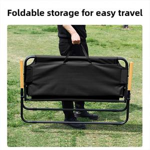 Hiện đại di động ngoài trời gấp bãi biển ghế với treo xử lý cho cắm trại và du lịch bền kim loại có thể gập lại ghế - Product Image 4