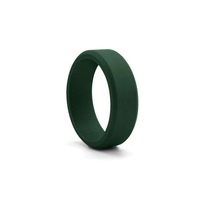 Bijoux de mode, best-seller, anneaux en silicone ergonomiques respirants avec arc intérieur de 8 mm, anneaux de sport de plein air pour hommes