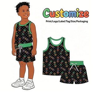 Ensemble de survêtement personnalisé pour garçons « Maman's Boy » : haut à manches longues avec demi-fermeture éclair et pantalon, style streetwear - Product Image 6