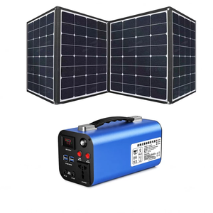 Batería de Camping para Exteriores de 220V y 160000mAh con Carga Solar USB, Banco de Energía Portátil de 500W para el Hogar - Product Image 1