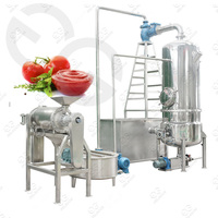 Ligne de production industrielle de concentré de tomate, machine de fabrication de pâte de tomate de petite capacité, ligne de production de ketchup de tomate