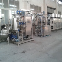 Sucette industrielle automatique à grande vitesse faisant la machine nouvel état équipement de production de bonbons efficace