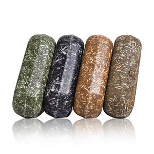 12 Herbal Plant Green Shampooing <span class=keywords><strong>Savon</strong></span> Forme Solide avec Feuille de Platycladus et Acide Aminé Renforcement des Cheveux et Propriétés Antipelliculaires - Product Image 2